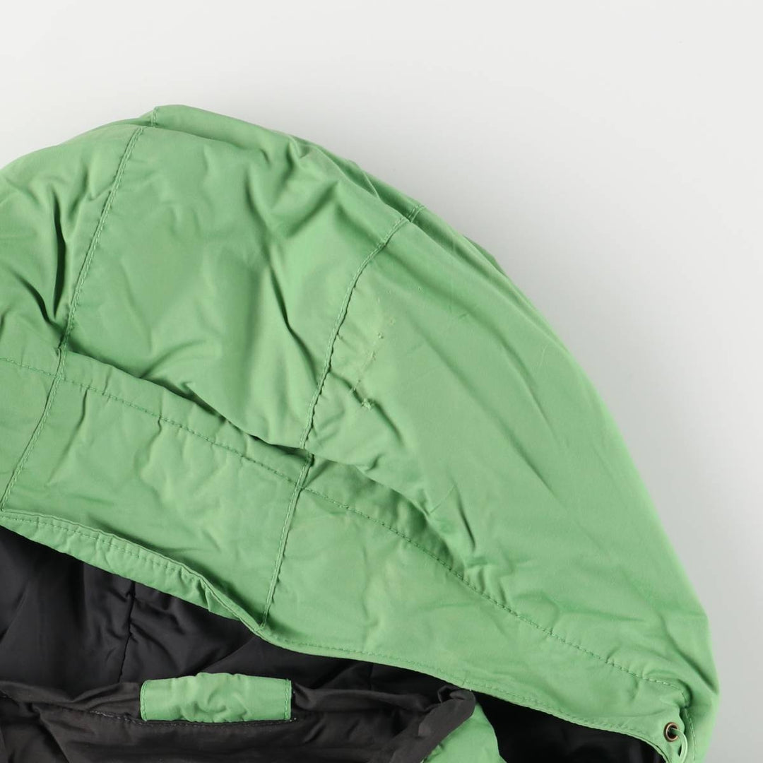 2000'S Columbia padded mountain parka/shell jacket/puffer jacket, women's size XL Nylon green type yellow green Vintage Second Hand