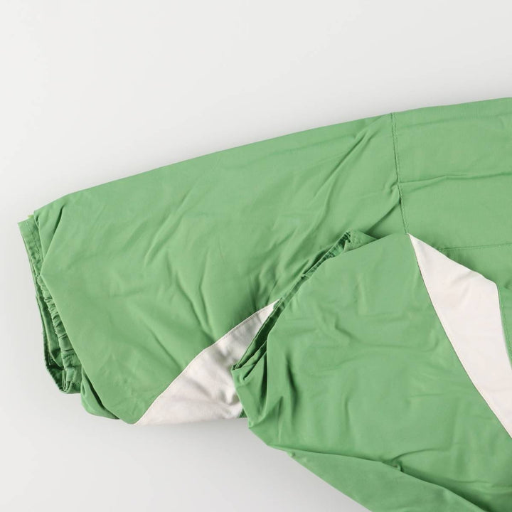 2000'S Columbia padded mountain parka/shell jacket/puffer jacket, women's size XL Nylon green type yellow green Vintage Second Hand