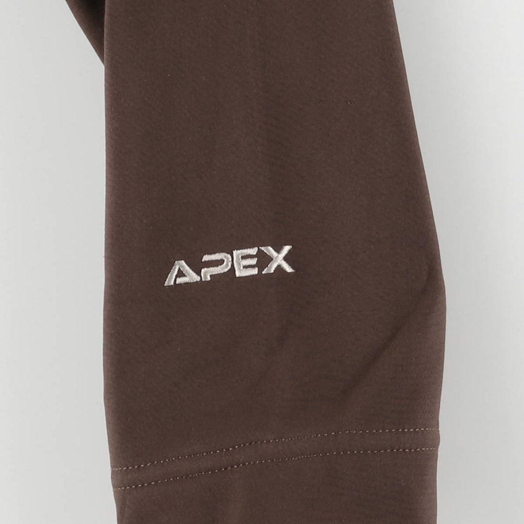 The North Face Women's Softshell Jacket, Size S polyester brown type Vintage Second Hand