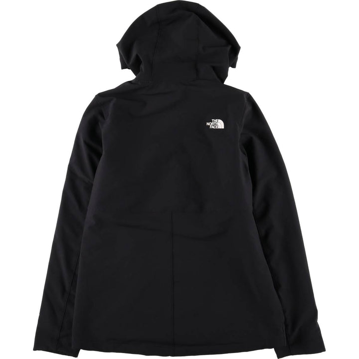 The North Face Windwall Softshell Jacket, Women's Size M polyester black type Vintage Second Hand
