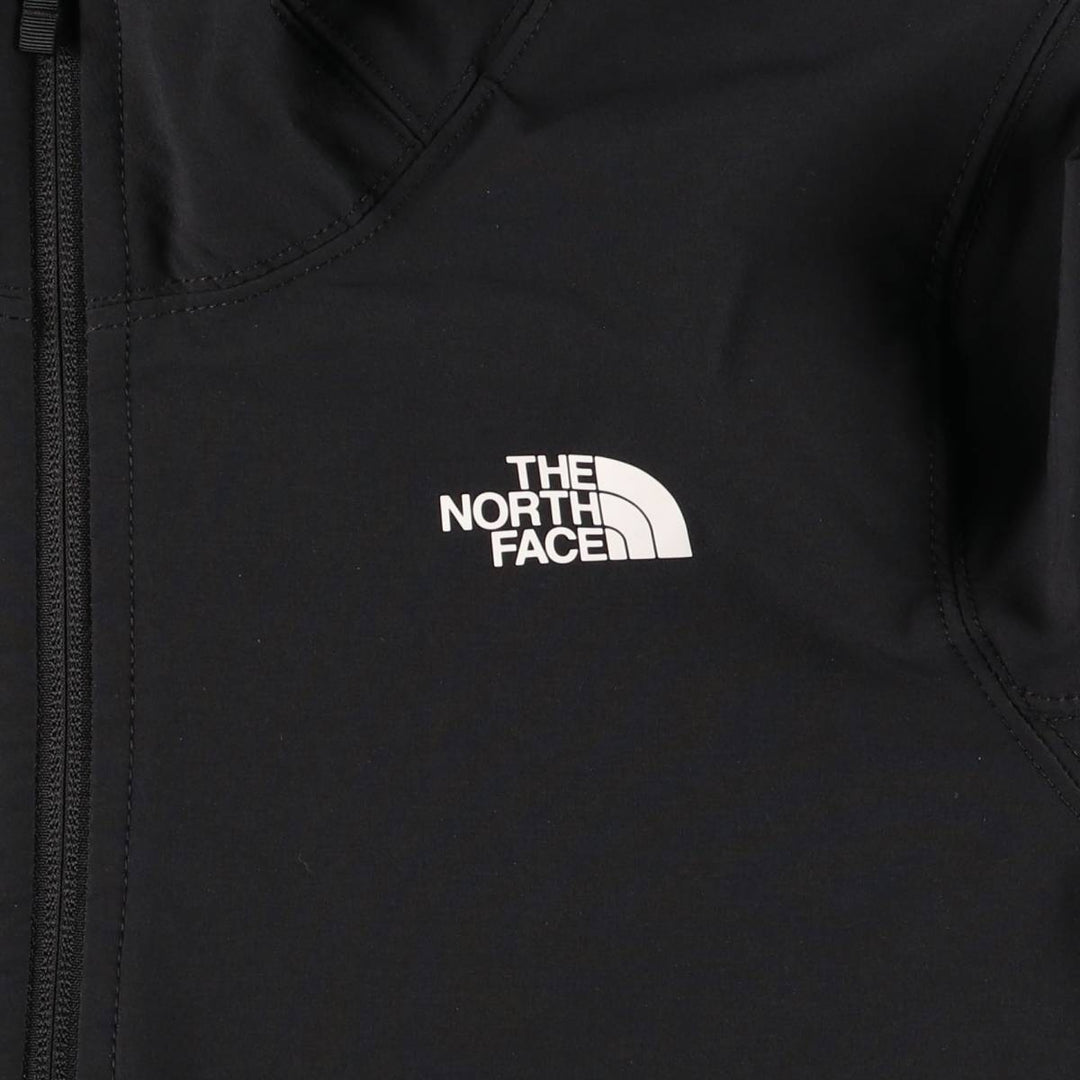 The North Face Windwall Softshell Jacket, Women's Size M polyester black type Vintage Second Hand