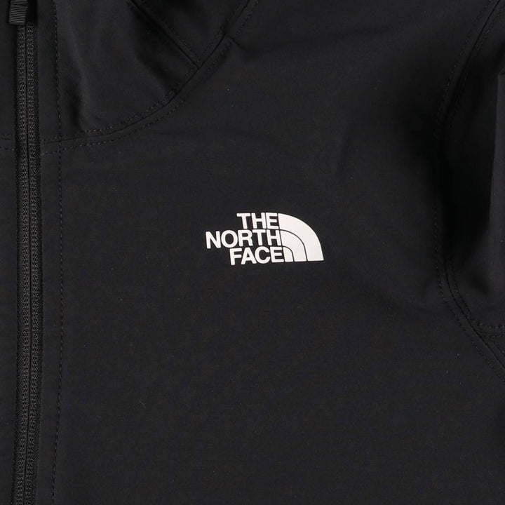 The North Face Windwall Softshell Jacket, Women's Size M polyester black type Vintage Second Hand