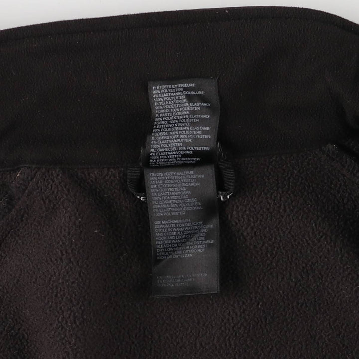 The North Face Women's Softshell Jacket, Size L polyester black type Vintage Second Hand