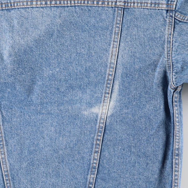90'S Levi's 57508-0214 Denim Jacket, Made in USA, Women's Size L, Vintage cotton blue type Vintage Second Hand
