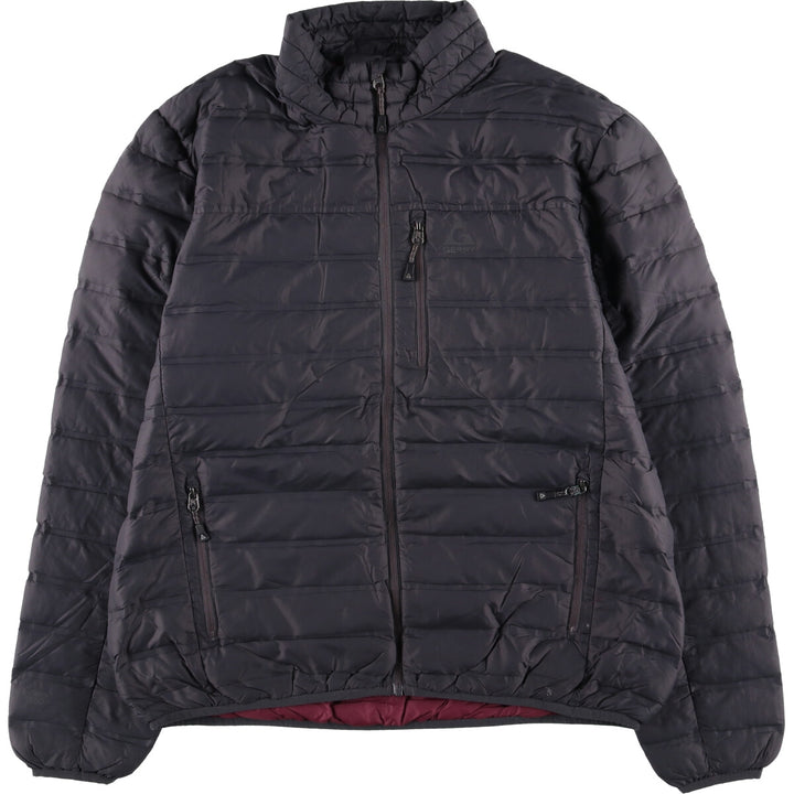 Gerry 650 Fill Power Down Jacket, Men's XL Nylon Charcoal Vintage Second Hand