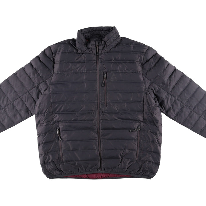 Gerry 650 Fill Power Down Jacket, Men's XL Nylon Charcoal Vintage Second Hand