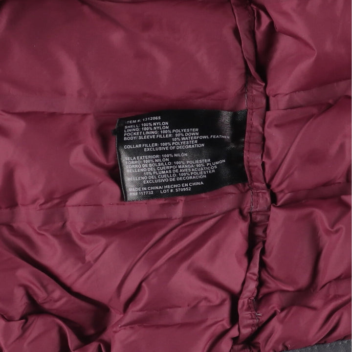 Gerry 650 Fill Power Down Jacket, Men's XL Nylon Charcoal Vintage Second Hand