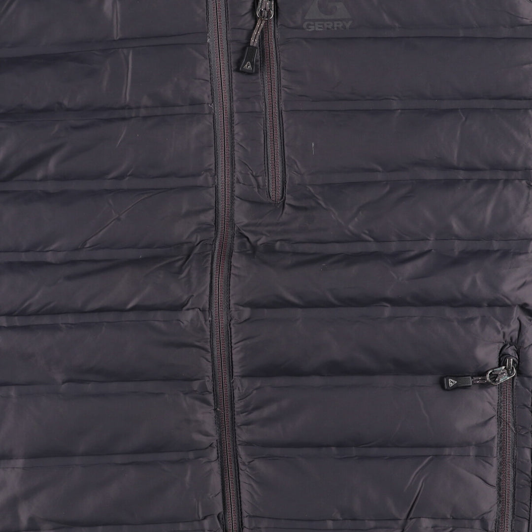 Gerry 650 Fill Power Down Jacket, Men's XL Nylon Charcoal Vintage Second Hand