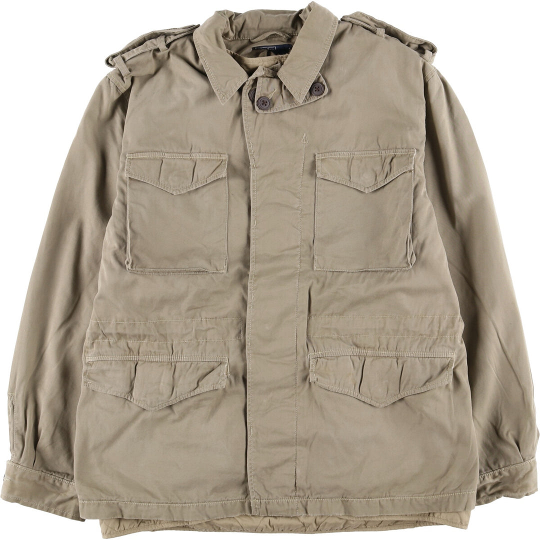 Civilian Ralph Lauren POLO by Ralph Lauren M-43 type military jacket, men's size L cotton Khaki type beige Vintage Second Hand