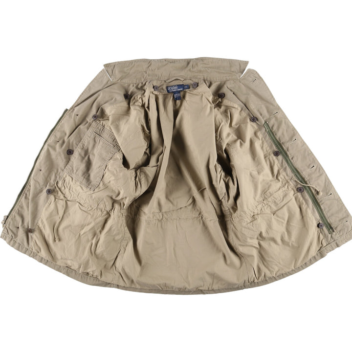 Civilian Ralph Lauren POLO by Ralph Lauren M-43 type military jacket, men's size L cotton Khaki type beige Vintage Second Hand