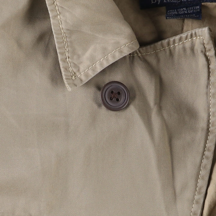 Civilian Ralph Lauren POLO by Ralph Lauren M-43 type military jacket, men's size L cotton Khaki type beige Vintage Second Hand