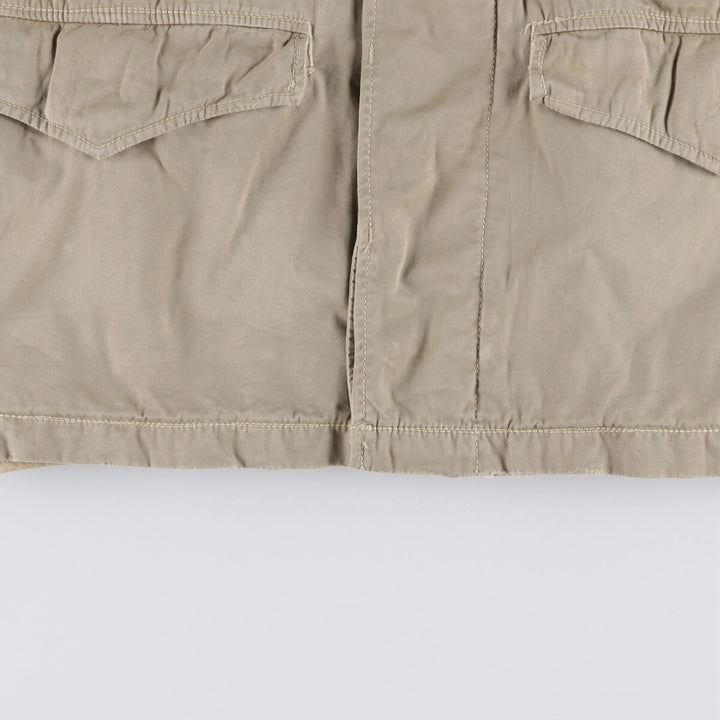 Civilian Ralph Lauren POLO by Ralph Lauren M-43 type military jacket, men's size L cotton Khaki type beige Vintage Second Hand