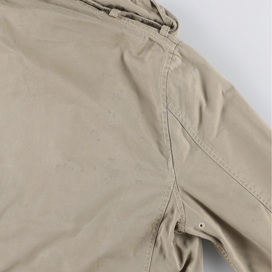Civilian Ralph Lauren POLO by Ralph Lauren M-43 type military jacket, men's size L cotton Khaki type beige Vintage Second Hand