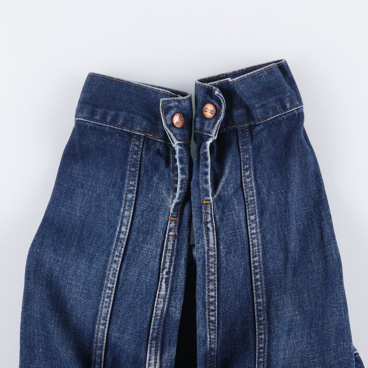 Vintage 1990'S Wrangler denim jacket, size L, men's cotton blue type Vintage Second Hand