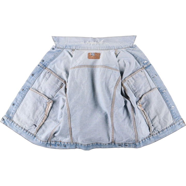 Levi's denim jacket, denim jacket, men's size L, vintage unclear blue type Vintage Second Hand