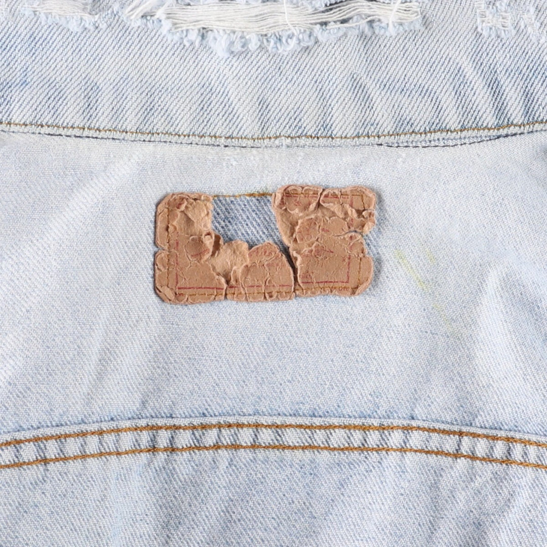 Levi's denim jacket, denim jacket, men's size L, vintage unclear blue type Vintage Second Hand