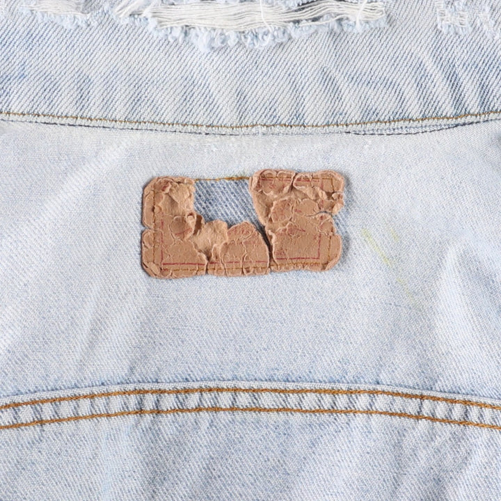 Levi's denim jacket, denim jacket, men's size L, vintage unclear blue type Vintage Second Hand