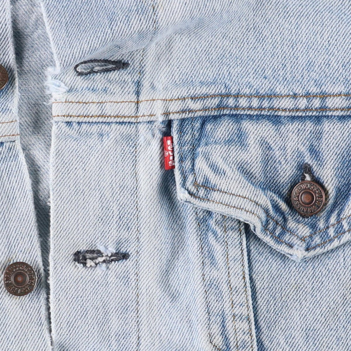 Levi's denim jacket, denim jacket, men's size L, vintage unclear blue type Vintage Second Hand