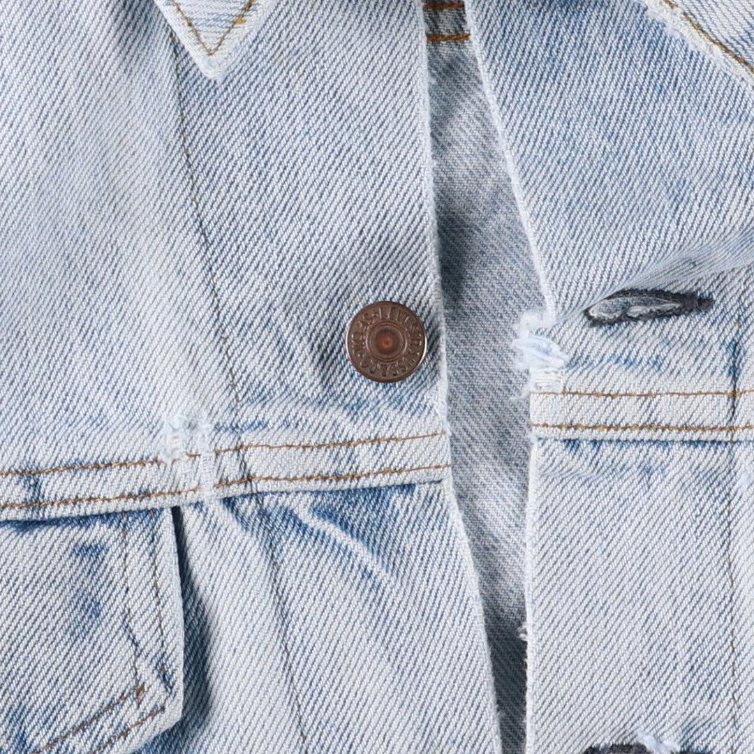 Levi's denim jacket, denim jacket, men's size L, vintage unclear blue type Vintage Second Hand