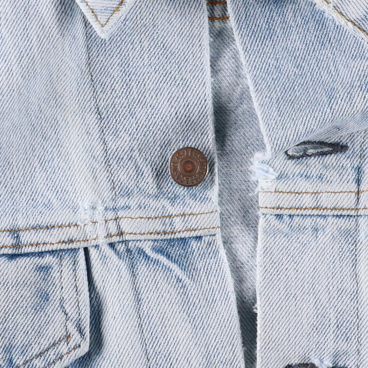 Levi's denim jacket, denim jacket, men's size L, vintage unclear blue type Vintage Second Hand