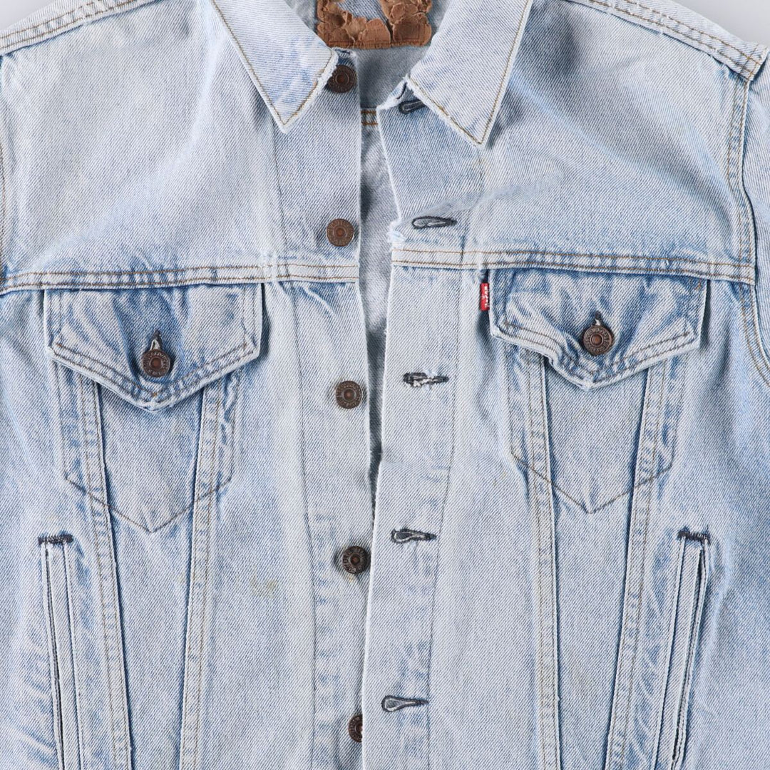 Levi's denim jacket, denim jacket, men's size L, vintage unclear blue type Vintage Second Hand