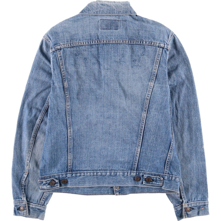 Vintage Levi's denim jacket, made in the USA, size S, men's. cotton blue type Vintage Second Hand