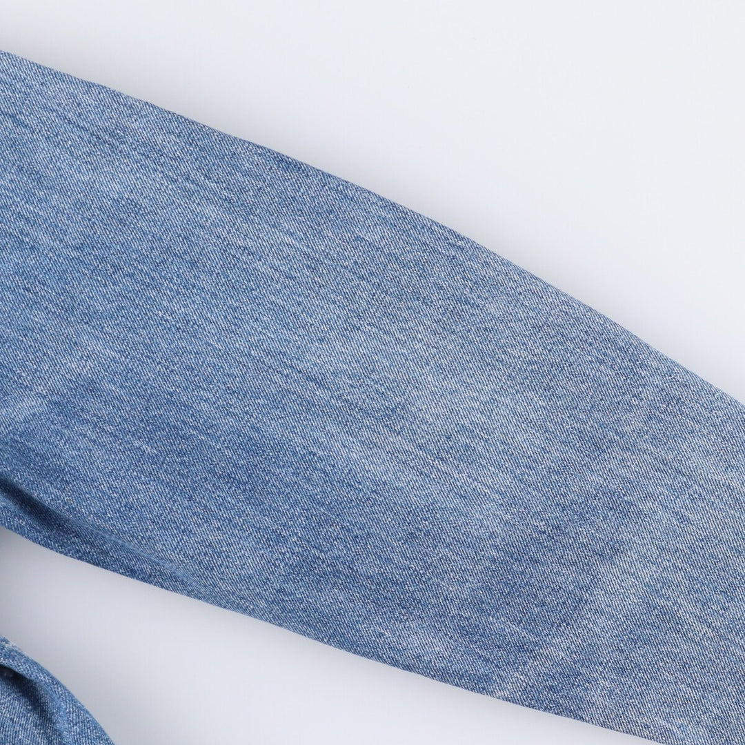 Vintage Levi's denim jacket, made in the USA, size S, men's. cotton blue type Vintage Second Hand