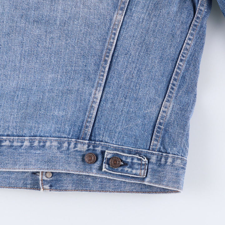 Vintage Levi's denim jacket, made in the USA, size S, men's. cotton blue type Vintage Second Hand