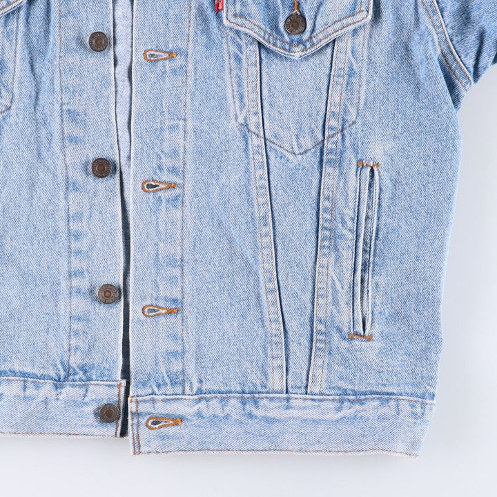 Vintage 1990'S Levi's 70507-4890 denim jacket, made in the USA, size M. cotton blue type Vintage Second Hand