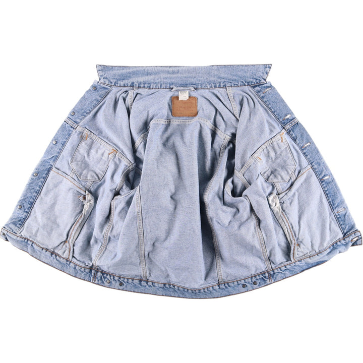 90'S Levi's 70507-4890 Denim Jacket, Men's Size XL, Vintage cotton blue type Vintage Second Hand