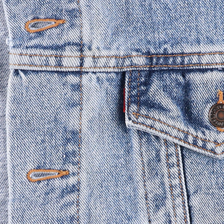 90'S Levi's 70507-4890 Denim Jacket, Men's Size XL, Vintage cotton blue type Vintage Second Hand