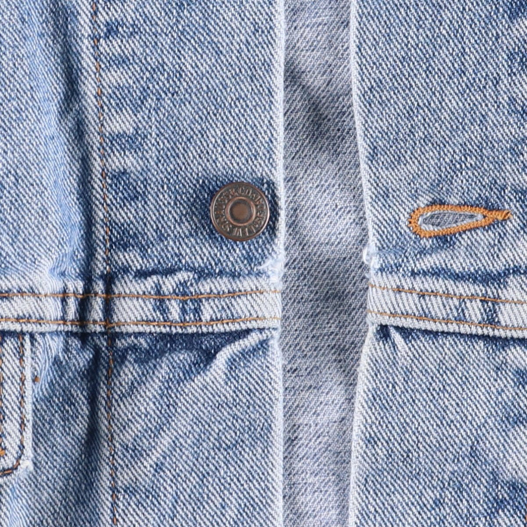 90'S Levi's 70507-4890 Denim Jacket, Men's Size XL, Vintage cotton blue type Vintage Second Hand