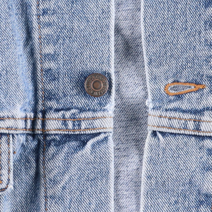 90'S Levi's 70507-4890 Denim Jacket, Men's Size XL, Vintage cotton blue type Vintage Second Hand