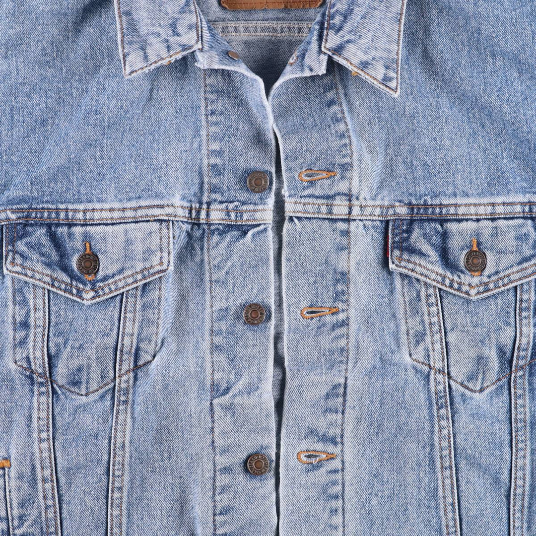 90'S Levi's 70507-4890 Denim Jacket, Men's Size XL, Vintage cotton blue type Vintage Second Hand