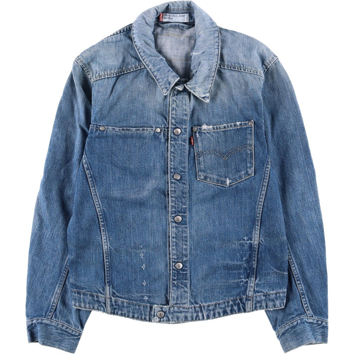 2000'S Levi's ENGINEERED 70100-1655 Euro Model Denim Jacket, Men's Size Medium cotton blue type Vintage Second Hand