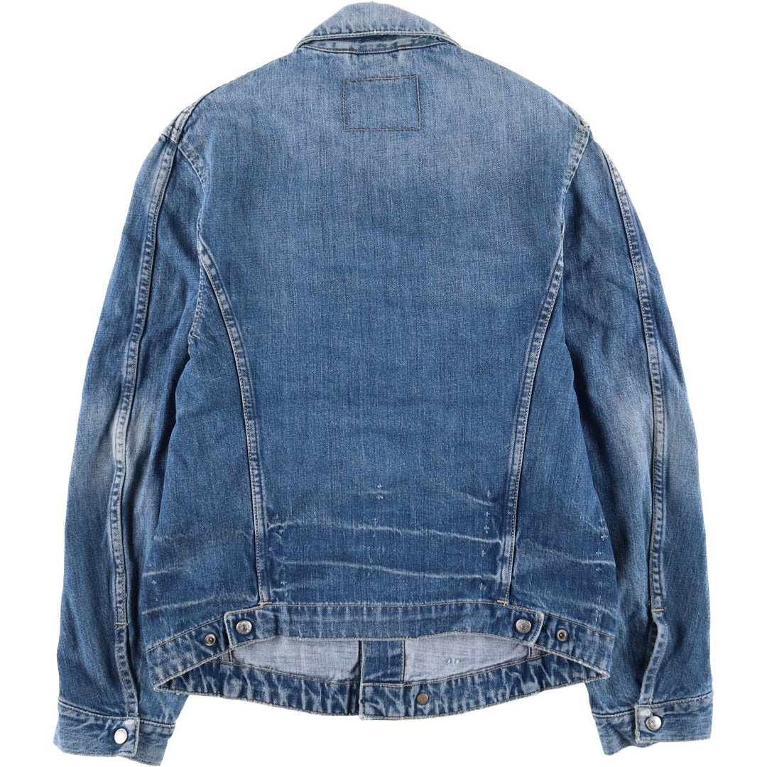 2000'S Levi's ENGINEERED 70100-1655 Euro Model Denim Jacket, Men's Size Medium cotton blue type Vintage Second Hand