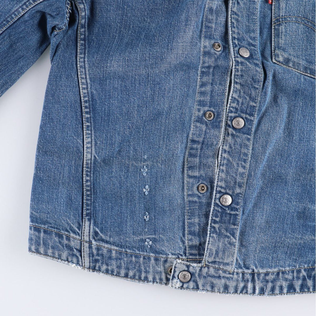 2000'S Levi's ENGINEERED 70100-1655 Euro Model Denim Jacket, Men's Size Medium cotton blue type Vintage Second Hand