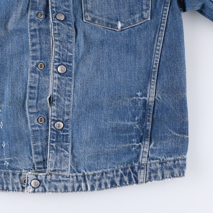 2000'S Levi's ENGINEERED 70100-1655 Euro Model Denim Jacket, Men's Size Medium cotton blue type Vintage Second Hand