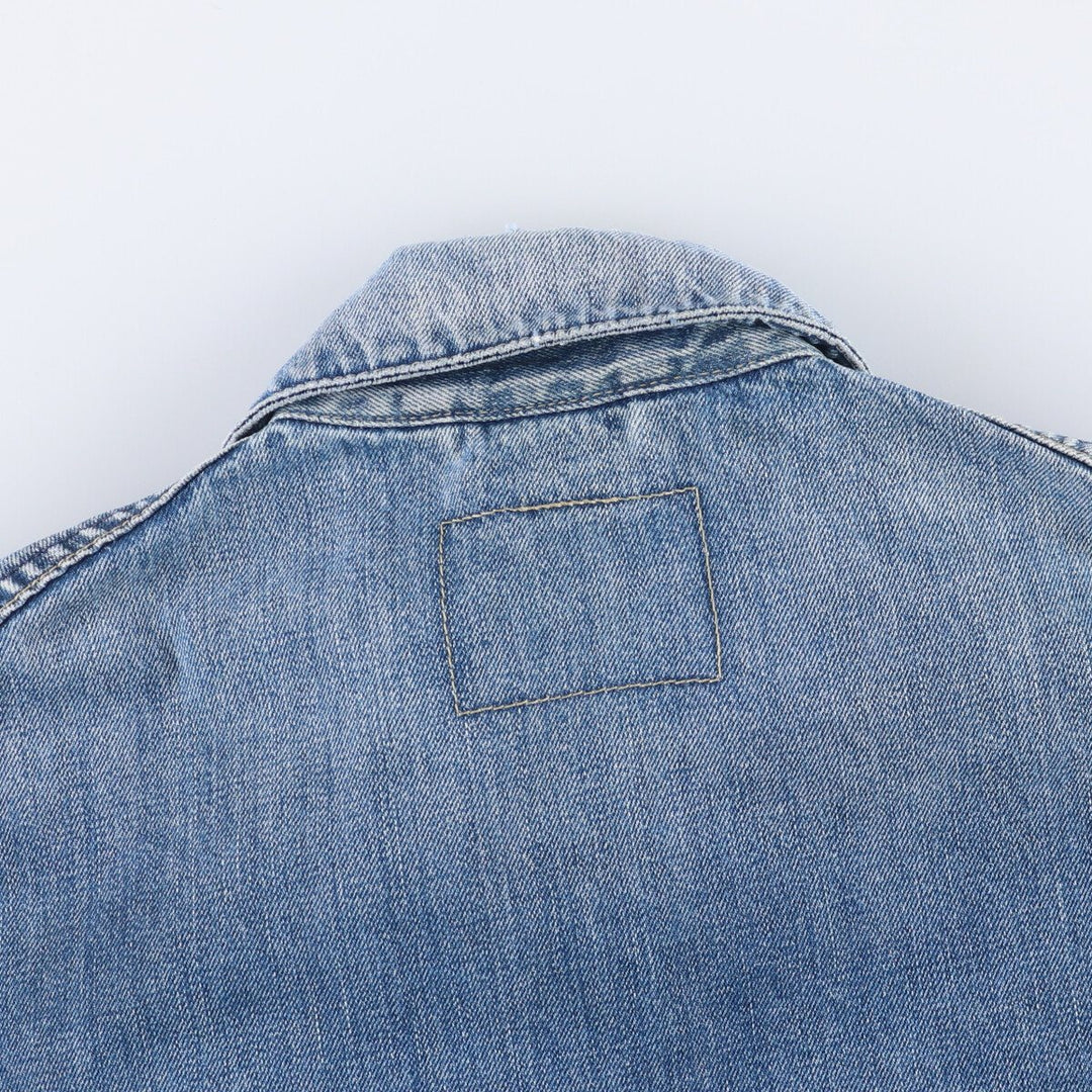 2000'S Levi's ENGINEERED 70100-1655 Euro Model Denim Jacket, Men's Size Medium cotton blue type Vintage Second Hand