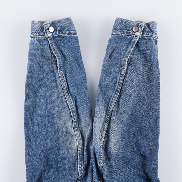 2000'S Levi's ENGINEERED 70100-1655 Euro Model Denim Jacket, Men's Size Medium cotton blue type Vintage Second Hand