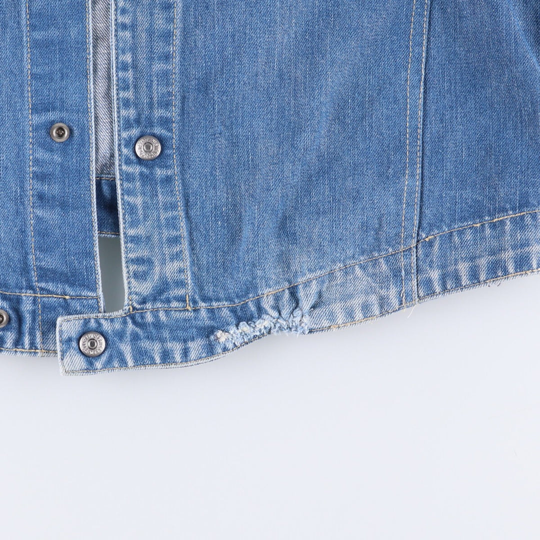 2000'S Levi's ENGINEERED 70100-0860 Euro Model Denim Jacket, Men's Size XL cotton blue type Vintage Second Hand