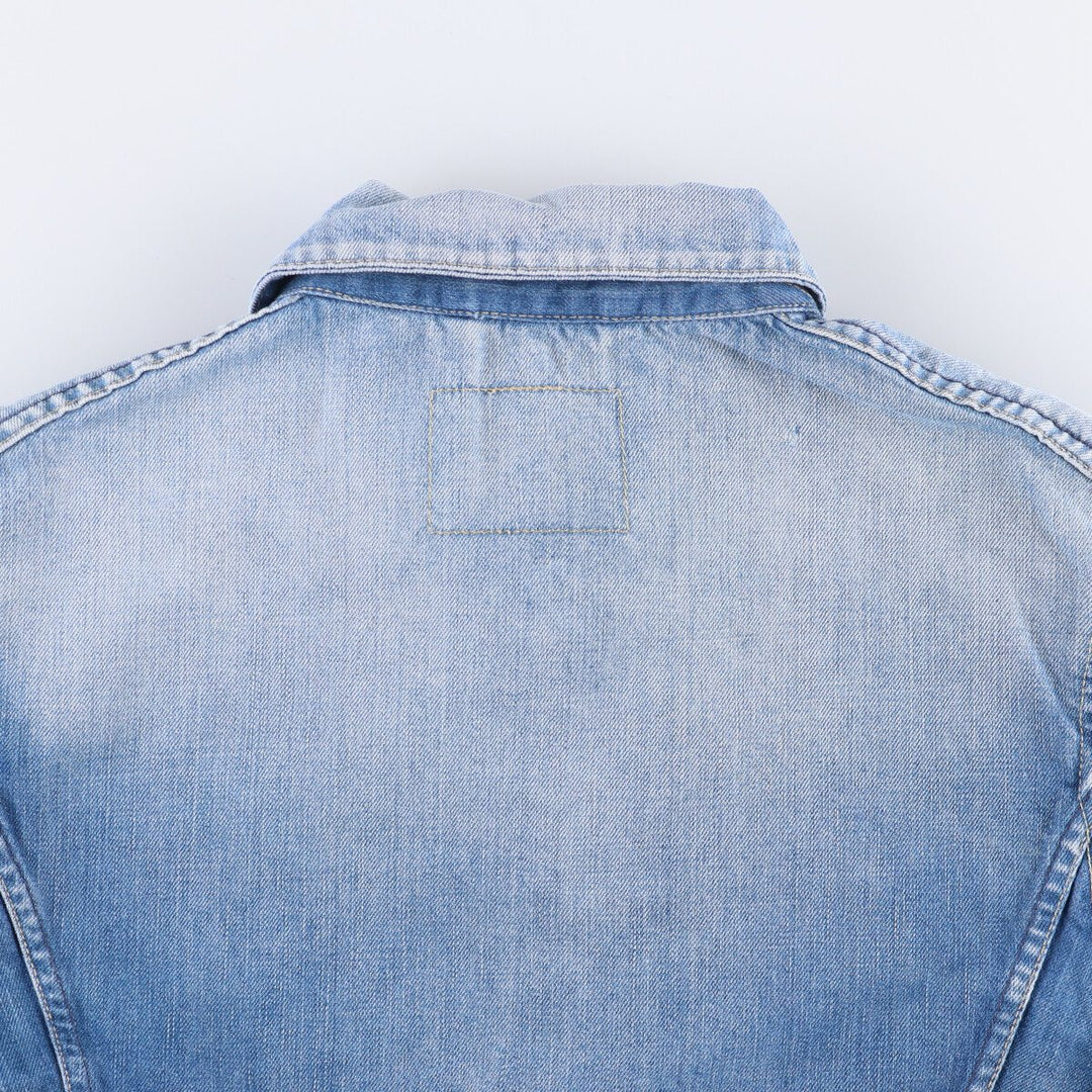 2000'S Levi's ENGINEERED 70100-0860 Euro Model Denim Jacket, Men's Size XL cotton blue type Vintage Second Hand