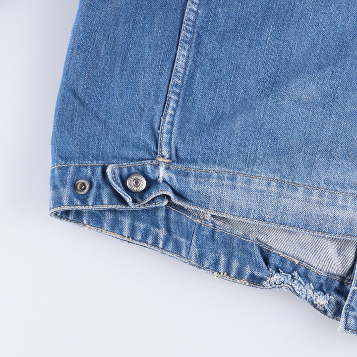 2000'S Levi's ENGINEERED 70100-0860 Euro Model Denim Jacket, Men's Size XL cotton blue type Vintage Second Hand