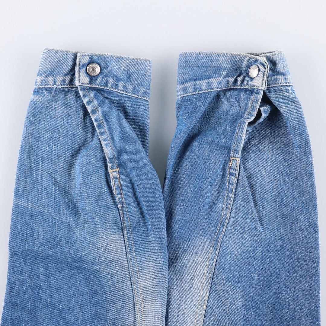 2000'S Levi's ENGINEERED 70100-0860 Euro Model Denim Jacket, Men's Size XL cotton blue type Vintage Second Hand