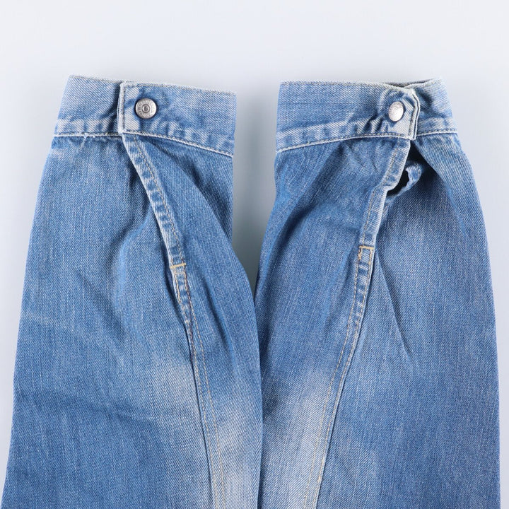 2000'S Levi's ENGINEERED 70100-0860 Euro Model Denim Jacket, Men's Size XL cotton blue type Vintage Second Hand