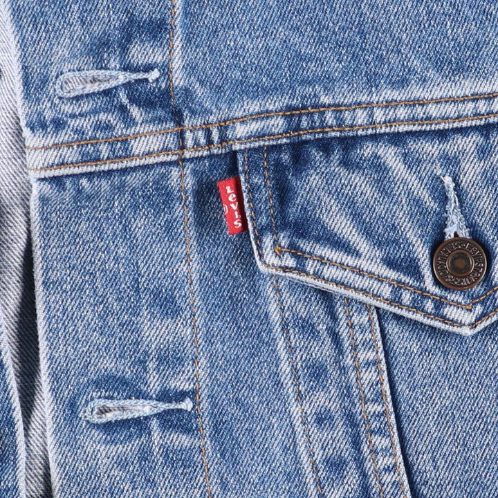 90'S Levi's 70503-0216 denim jacket, denim jacket, men's size L, vintage cotton blue type Vintage Second Hand