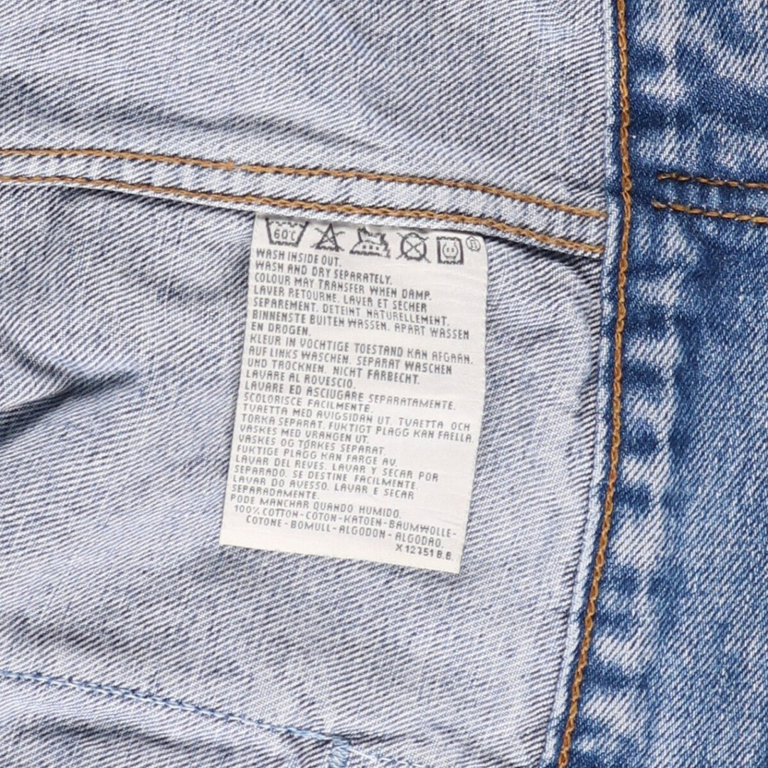 90'S Levi's 70503-0216 denim jacket, denim jacket, men's size L, vintage cotton blue type Vintage Second Hand