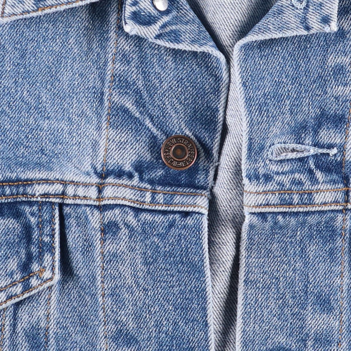 90'S Levi's 70503-0216 denim jacket, denim jacket, men's size L, vintage cotton blue type Vintage Second Hand