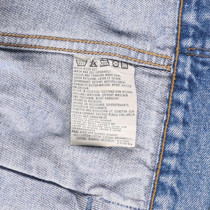90'S Levi's 70503-0216 Denim Jacket, Men's Size XL, Vintage cotton blue type Vintage Second Hand