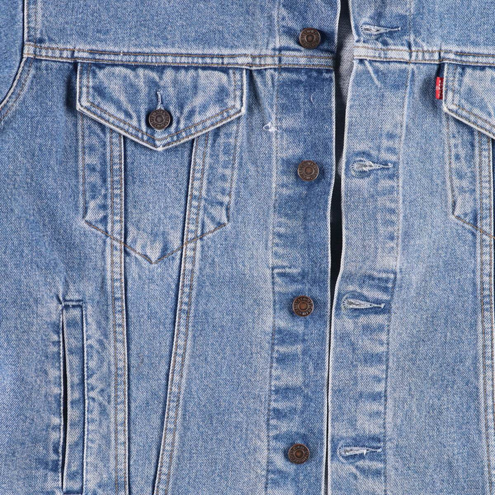 90'S Levi's 70503-0216 Denim Jacket, Men's Size XL, Vintage cotton blue type Vintage Second Hand